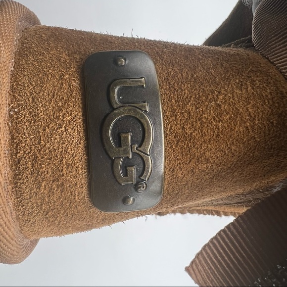 UGG Mini Bailey Bow Size 8W - Picture 6 of 7